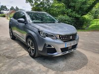 USED 2018 18 PEUGEOT 3008 1.6 THP S/S ALLURE 5d 165 BHP ZERO DEPOSIT FINANCE AVAILABLE