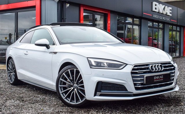 2018 18 Audi A5 2.0 TDI QUATTRO S LINE 2d 188 BHP