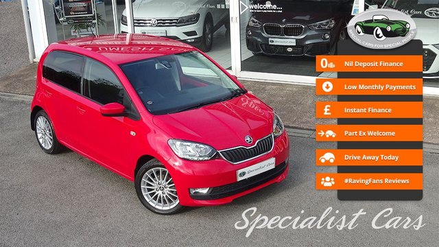 2018 68 Skoda Citigo 1.0 SE L GREENTECH MPI 5d 74 BHP