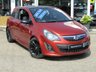 USED 2012 62 VAUXHALL CORSA 1.2 LIMITED EDITION 3d 83 BHP Finished in CHILLI ORANGE METALLIC with contrasting Dark Grey Sports Trim. This Vauxhall Corsa is one of the most popular superminis around. This 3 door model is spacious, practical and economical. Ideal for the small family or 1st time driver. Features include Sat Nav, B/Tooth, Air Con, Cruise Control, Alloys, 2 Keys and much more. Dealer serviced at 9732 miles, 18700 miles, 28527 miles, 42454 miles, 49986 miles and at 52188 miles on 15/7/2021. MOT due 14/7/2022.
