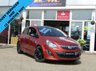 USED 2012 62 VAUXHALL CORSA 1.2 LIMITED EDITION 3d 83 BHP Finished in CHILLI ORANGE METALLIC with contrasting Dark Grey Sports Trim. This Vauxhall Corsa is one of the most popular superminis around. This 3 door model is spacious, practical and economical. Ideal for the small family or 1st time driver. Features include Sat Nav, B/Tooth, Air Con, Cruise Control, Alloys, 2 Keys and much more. Dealer serviced at 9732 miles, 18700 miles, 28527 miles, 42454 miles, 49986 miles and at 52188 miles on 15/7/2021. MOT due 14/7/2022.