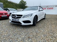 USED 2014 64 MERCEDES-BENZ E-CLASS 2.1 E220 BLUETEC AMG LINE 2d 174 BHP 