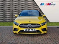 USED 2019 69 MERCEDES-BENZ A-CLASS 2.0 AMG A 35 4MATIC PREMIUM PLUS 5d 302 BHP PAN-ROOF, REAR CAM, BURMESTER SOUND