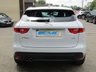 USED 2016 66 JAGUAR F-PACE 2.0 R-SPORT 5d 178 BHP Finished in GLACIER WHITE MET with contrasting EBONY FULL HEATED LEATHER TRIM. The Jaguar F-Pace is a large, stylish family car and one of the few SUVs on sale that is genuinely good fun to drive. It has a host of features that include SLIDE OPENING PAN ROOF, Sat Nav, Heated Leather, DAB Radio, Power rear Boot, Alloys, Cruise Control and much more. Comes with 2 keys & dealer serviced at the following miles: 19644 miles, 43463 miles, 64500 miles, 75260 miles