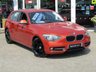 USED 2014 14 BMW 1 SERIES 2.0 116D SPORT 5d 114 BHP Finished in VALENICIA ORANGE METALLIC with contrasting BLACK ALCANTARA trim. If you are looking for a small hatchback with that spacious feel and enjoy driving then look no further. This punchy mid sized hatch kicks out a lively 114 BHP and is packed with extras. Features include Alloys, &pound;30 Road Tax, DAB Radio, B/Tooth and much more. Dealer serviced at 19327 miles, 36237 miles, 55047 miles and at 94371 miles on arrival at EMC. MOT due 11/07/2022.