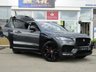 USED 2018 18 JAGUAR F-PACE 3.0 V6 S AWD 5d 296 BHP The Jaguar F-Pace is a large, stylish family car and one of the few SUVs on sale that is genuinely good fun to drive. It has a host of features that include over &pound;13000 dealer factory extra's from new such as, heads up display, 22 inch alloys, pan roof, 2 tone white & black heated front & rear ebony leather trim & much more, 2 owner's  from new with 2 keys & dealer serviced at the following miles, 8 miles pdi, 76 miles miles, 16121 miles, 32926 miles, 48163 miles, 62767 miles,