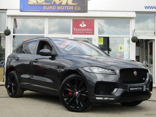 2018 18 Jaguar F-Pace 3.0 V6 S AWD 5d 296 BHP