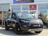 USED 2017 17 LAND ROVER DISCOVERY SPORT 2.0 TD4 HSE 5d 180 BHP Finished in SANTORINI BLACK METALLIC wirth contrasting EBONY HEATED LEATHER. This Discovery Sport is practical, incredible off road and a comfy SUV that has 7 Seats that will swallow your family and luggage. FEATURES include Panoramic Glass Roof, Meridian Speakers, Electric Rear Boot, Heated Leather, Sat Nav, 18" ALLOYS, Reversing Camera, Park sensors and much more. Land Rover Dealer serviced at 6 miles, 33393 miles, 52239 miles, 68966 miles, 82382 miles and 90883 miles on arrival. 12 Months MOT