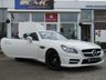 USED 2012 62 MERCEDES-BENZ SLK 2.1 SLK250 CDI BLUEEFFICIENCY AMG SPORT 2d 204 BHP PAN ROOF DESIGNO RED SEAT BELTS