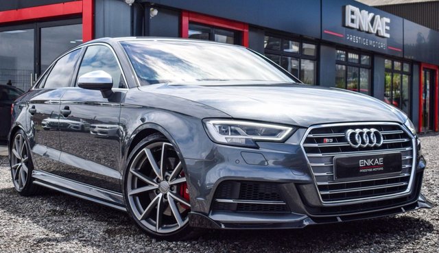 2017 X Audi S3 2.0 S3 QUATTRO 4d 306 BHP