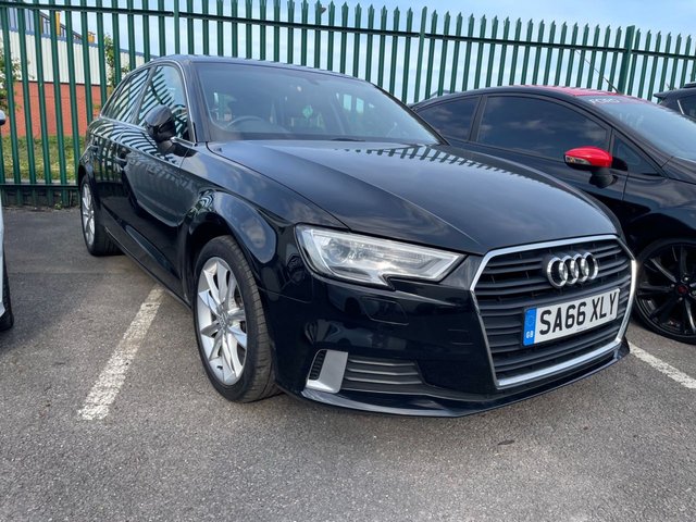 2016 66 Audi A3 1.0 SPORTBACK TFSI SPORT 5d 114 BHP