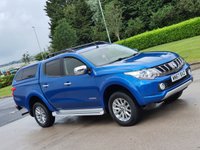 USED 2017 67 MITSUBISHI L200 2.4 DI-D 4WD WARRIOR DCB 178 BHP ** NO VAT ** FULL LEATHER + SATNAV