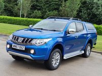 USED 2017 67 MITSUBISHI L200 2.4 DI-D 4WD WARRIOR DCB 178 BHP ** NO VAT ** FULL LEATHER + SATNAV