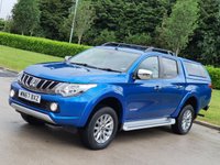 USED 2017 67 MITSUBISHI L200 2.4 DI-D 4WD WARRIOR DCB 178 BHP ** NO VAT ** FULL LEATHER + SATNAV