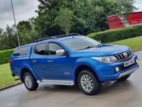 USED 2017 67 MITSUBISHI L200 2.4 DI-D 4WD WARRIOR DCB 178 BHP ** NO VAT ** FULL LEATHER + SATNAV