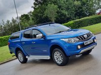 USED 2017 67 MITSUBISHI L200 2.4 DI-D 4WD WARRIOR DCB 178 BHP ** NO VAT ** FULL LEATHER + SATNAV