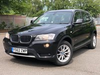 USED 2013 62 BMW X3 2.0 XDRIVE20D SE 5d 181 BHP 