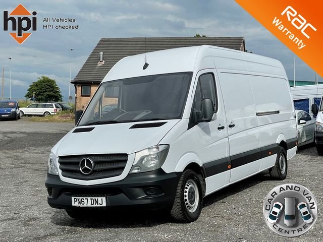 2017 67 Mercedes-Benz Sprinter 2.1 314 CDI 140 BHP EURO 6 LWB FACELIFT