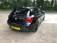 USED 2014 63 BMW 1 SERIES 2.0 125I M SPORT 3d 215 BHP RED LEATHER+FBMWSH+RARE AUTO