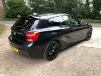USED 2014 63 BMW 1 SERIES 2.0 125I M SPORT 3d 215 BHP RED LEATHER+FBMWSH+RARE AUTO