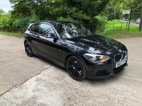 USED 2014 63 BMW 1 SERIES 2.0 125I M SPORT 3d 215 BHP RED LEATHER+FBMWSH+RARE AUTO