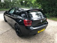 USED 2014 63 BMW 1 SERIES 2.0 125I M SPORT 3d 215 BHP RED LEATHER+FBMWSH+RARE AUTO