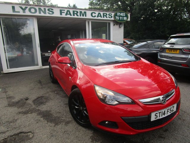 2014 14 Vauxhall Astra Gtc 1.4 SRI S/S 3d 140 BHP