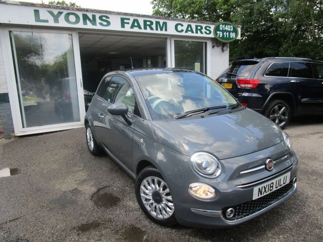 2018 18 Fiat 500 1.2 LOUNGE 3d 69 BHP NEW SHAPE
