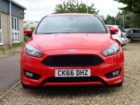 USED 2016 66 FORD FOCUS 1.5 ST-LINE TDCI 5d 118 BHP www.suffolkcarcentre.co.uk - Located a Reydon
