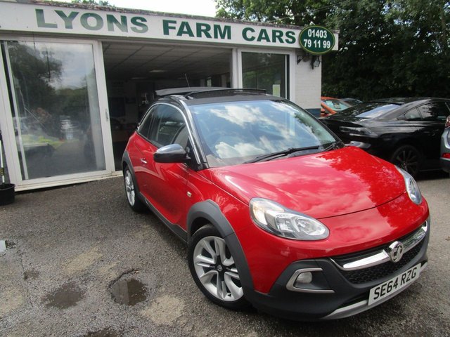 2015 64 Vauxhall Adam 1.2 ROCKS AIR 3d 69 BHP *ELECTRIC ROOF*