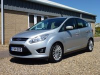 USED 2014 14 FORD C-MAX 1.6 TITANIUM TDCI 5d 114 BHP www.suffolkcarcentre.co.uk - Located a Reydon