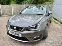 USED 2015 15 SEAT IBIZA 1.2 TSI FR 3d 104 BHP 