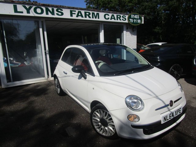 2014 64 Fiat 500 1.2 CULT 3d 69 BHP