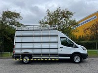 USED 2017 67 FORD TRANSIT 350 TDCi 130 L3 H3 [ GLAZIERS FRAIL RACK ] LWB H/R P/V  