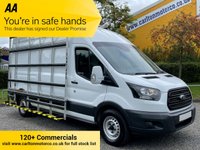USED 2017 67 FORD TRANSIT 350 TDCi 130 L3 H3 [ GLAZIERS FRAIL RACK ] LWB H/R P/V  