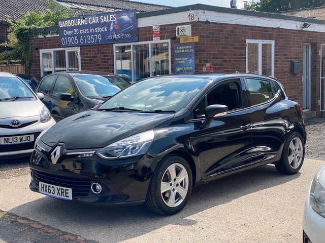 2013 63 RENAULT CLIO 1.1L DYNAMIQUE MEDIANAV 5d 75 BHP 1.1L Petrol - 5 Doors