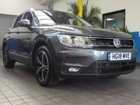 USED 2018 18 VOLKSWAGEN TIGUAN 2.0 SE NAV TDI BMT 5d 148 BHP SAT NAV CRUISE PARKING SENSORS