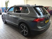 USED 2018 18 VOLKSWAGEN TIGUAN 2.0 SE NAV TDI BMT 5d 148 BHP SAT NAV CRUISE PARKING SENSORS