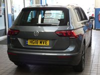 USED 2018 18 VOLKSWAGEN TIGUAN 2.0 SE NAV TDI BMT 5d 148 BHP SAT NAV CRUISE PARKING SENSORS