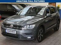 USED 2018 18 VOLKSWAGEN TIGUAN 2.0 SE NAV TDI BMT 5d 148 BHP SAT NAV CRUISE PARKING SENSORS