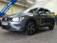 USED 2018 18 VOLKSWAGEN TIGUAN 2.0 SE NAV TDI BMT 5d 148 BHP SAT NAV CRUISE PARKING SENSORS