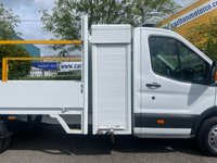 USED 2017 66 FORD TRANSIT 350 TDCi 125 L3 11ft DROPSIDE + POD TOOLBOX DRW  Secure Tool Pod