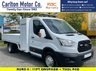 USED 2017 66 FORD TRANSIT 350 TDCi 125 L3 11ft DROPSIDE + POD TOOLBOX DRW  Secure Tool Pod