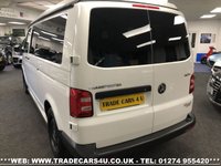 USED 2016 16 VOLKSWAGEN TRANSPORTER VW TRANSPORTER T32 STARTLINE T6 TDI B.MOTION LWB WHITE CAMPER MOTORHOME ** FREE UK DELIVERY*VIDEO AVAILABLE* FINANCE ARRANGED* PART EX*HPI CLEAR