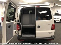 USED 2016 16 VOLKSWAGEN TRANSPORTER VW TRANSPORTER T32 STARTLINE T6 TDI B.MOTION LWB WHITE CAMPER MOTORHOME ** FREE UK DELIVERY*VIDEO AVAILABLE* FINANCE ARRANGED* PART EX*HPI CLEAR