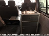 USED 2016 16 VOLKSWAGEN TRANSPORTER VW TRANSPORTER T32 STARTLINE T6 TDI B.MOTION LWB WHITE CAMPER MOTORHOME ** FREE UK DELIVERY*VIDEO AVAILABLE* FINANCE ARRANGED* PART EX*HPI CLEAR