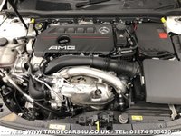 USED 2019 19 MERCEDES-BENZ A-CLASS 2019 MERCEDES A35 AMG 4MATIC AWD PREMIUM PLUS SPDS DCT WHITE FREE UK DELIVERY*VIDEO AVAILABLE* FINANCE ARRANGED* PART EX*HPI CLEAR