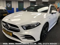 USED 2019 19 MERCEDES-BENZ A-CLASS 2019 MERCEDES A35 AMG 4MATIC AWD PREMIUM PLUS SPDS DCT WHITE FREE UK DELIVERY*VIDEO AVAILABLE* FINANCE ARRANGED* PART EX*HPI CLEAR