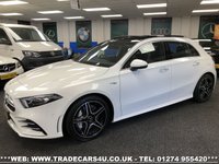 USED 2019 19 MERCEDES-BENZ A-CLASS 2019 MERCEDES A35 AMG 4MATIC AWD PREMIUM PLUS SPDS DCT WHITE FREE UK DELIVERY*VIDEO AVAILABLE* FINANCE ARRANGED* PART EX*HPI CLEAR