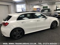 USED 2019 19 MERCEDES-BENZ A-CLASS 2019 MERCEDES A35 AMG 4MATIC AWD PREMIUM PLUS SPDS DCT WHITE FREE UK DELIVERY*VIDEO AVAILABLE* FINANCE ARRANGED* PART EX*HPI CLEAR